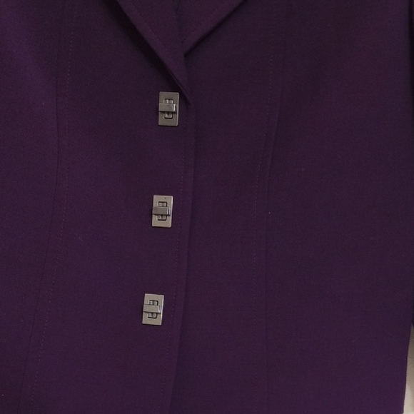 Chic Purple Women's Blazer/Jacket Career Party Formal Office - Picture 4 of 12